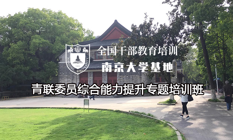 南京大学青联委员综合能力提升专题培训班